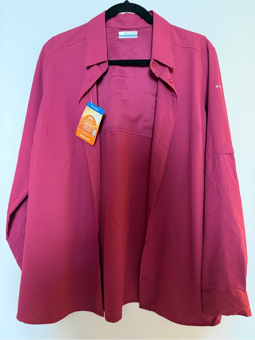 Columbia Women’s Magenta Utility Shirt-Jacket